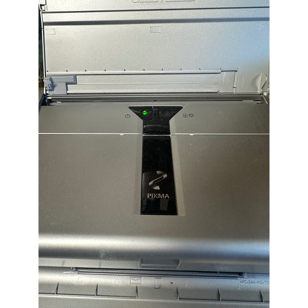 Canon PIXMA iP100 Mobile Inkjet Photo Printer Silver Portable w/ Power Cord read - Picture 3 of 6
